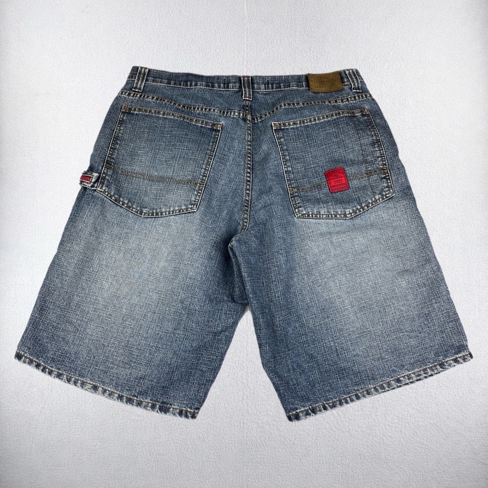 U.S. Polo Assn. Denim Carpenter Shorts Mens 36 Blue Medium Wash Hammer Loop